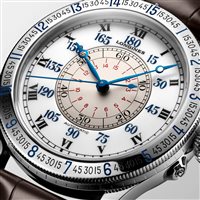 Orologio Longines Uomo Lindbergh in Acciaio L26784110 - L26784110